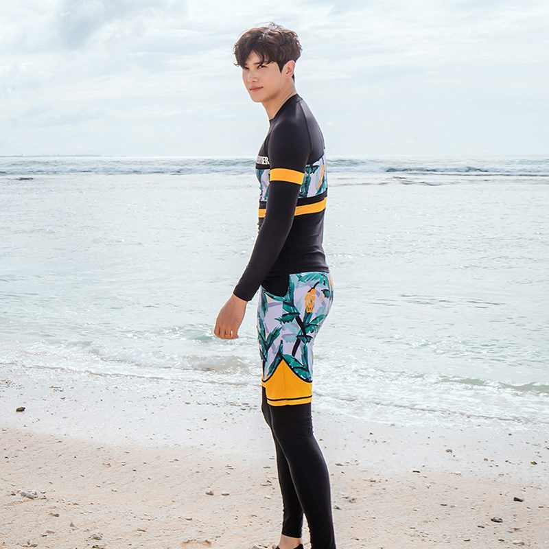 2019 new couples split wetsuit women's full body sun protection warm swimsuit one-piece surf float diving mother suit Application Scenario