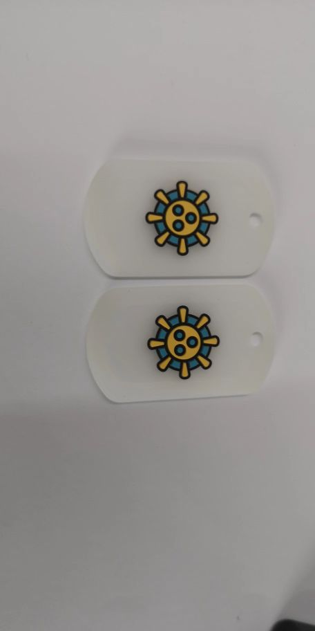 Silicone case, rubber case, dog tag case
