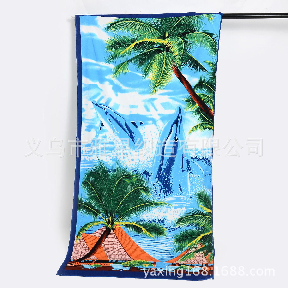 Manufacturers Direct Sales Manufacturers Direct Sales Special Microfiber Digital Printing Holiday Best-Selling Beach Towel Bath Towel Wholesale Specification drawing