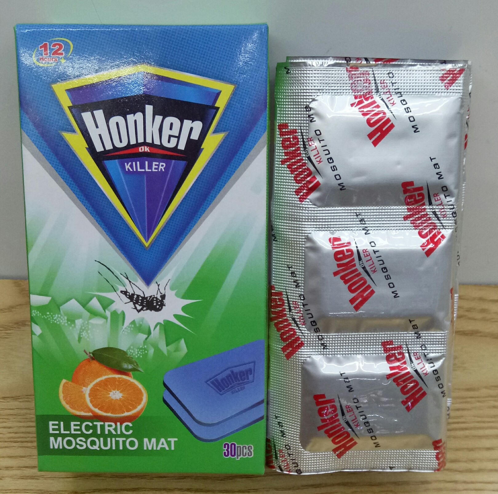 honker ok killer柠檬型高效电热蚊香片 驱蚊片产品图