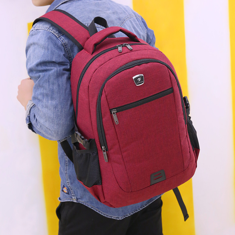 Fashionable student schoolbags for men and women, Korean-style casual travel bags, multi-functional charging backpacks Specification image