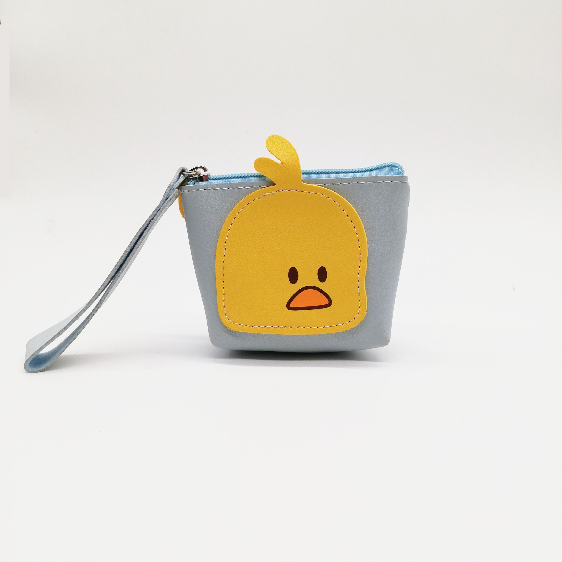 Jinjiduo coin purse, cartoon Little Yellow duck coin purse, Korean version student and children's fashionable clutch coin purse wholesale Specification image