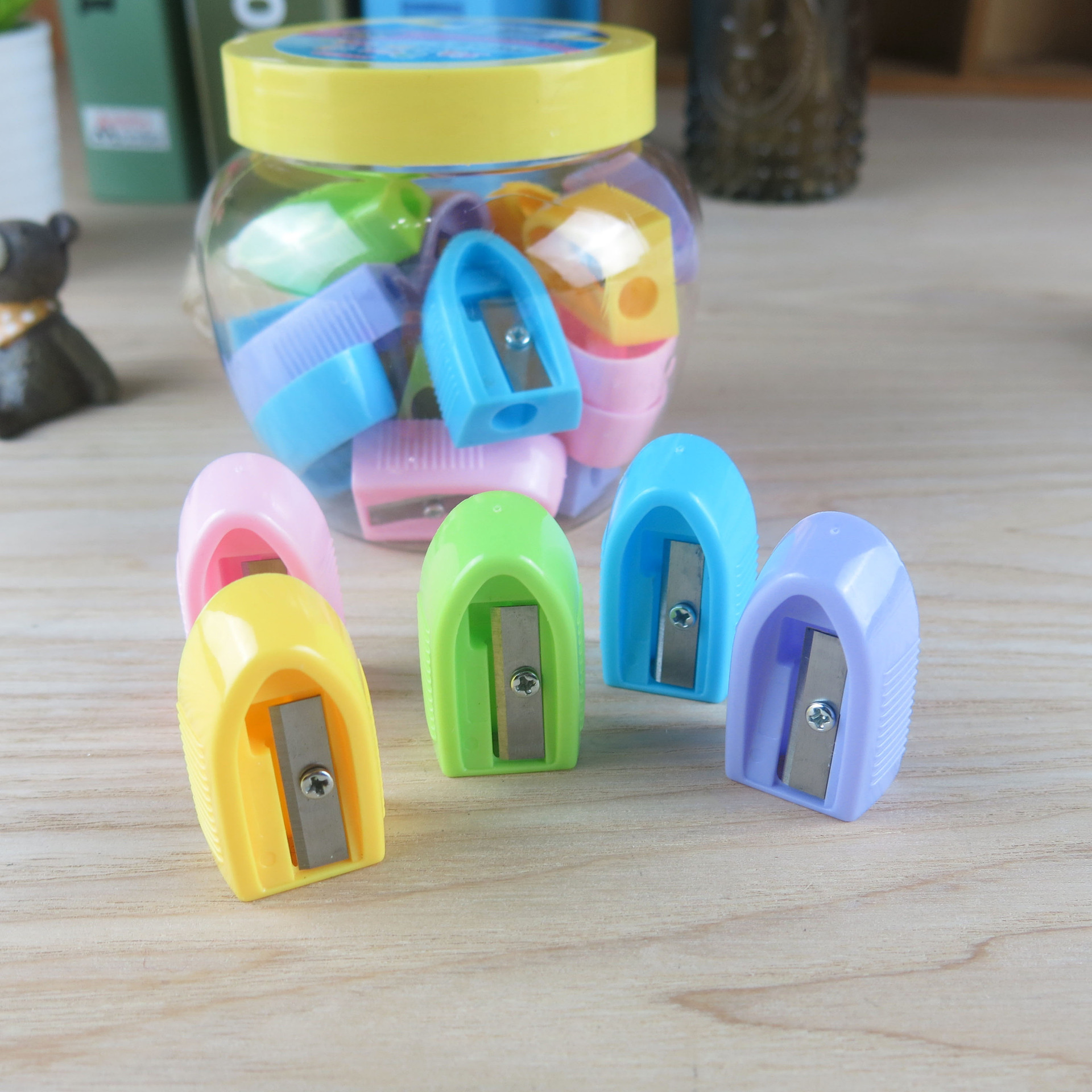 Campus Star 350 classic pencil sharpener half round pencil sharpener student stationery wholesale thumbnail