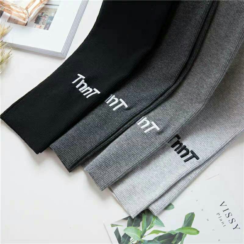 春款竖条纯棉刺绣时尚简约