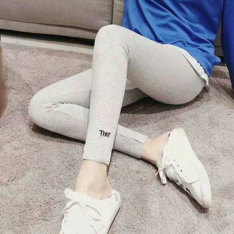 春款竖条纯棉刺绣时尚简约细节图