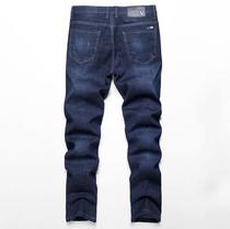 an-ml straight leg jeans Spring and autumn new casual men's pants elastic trend denim pants