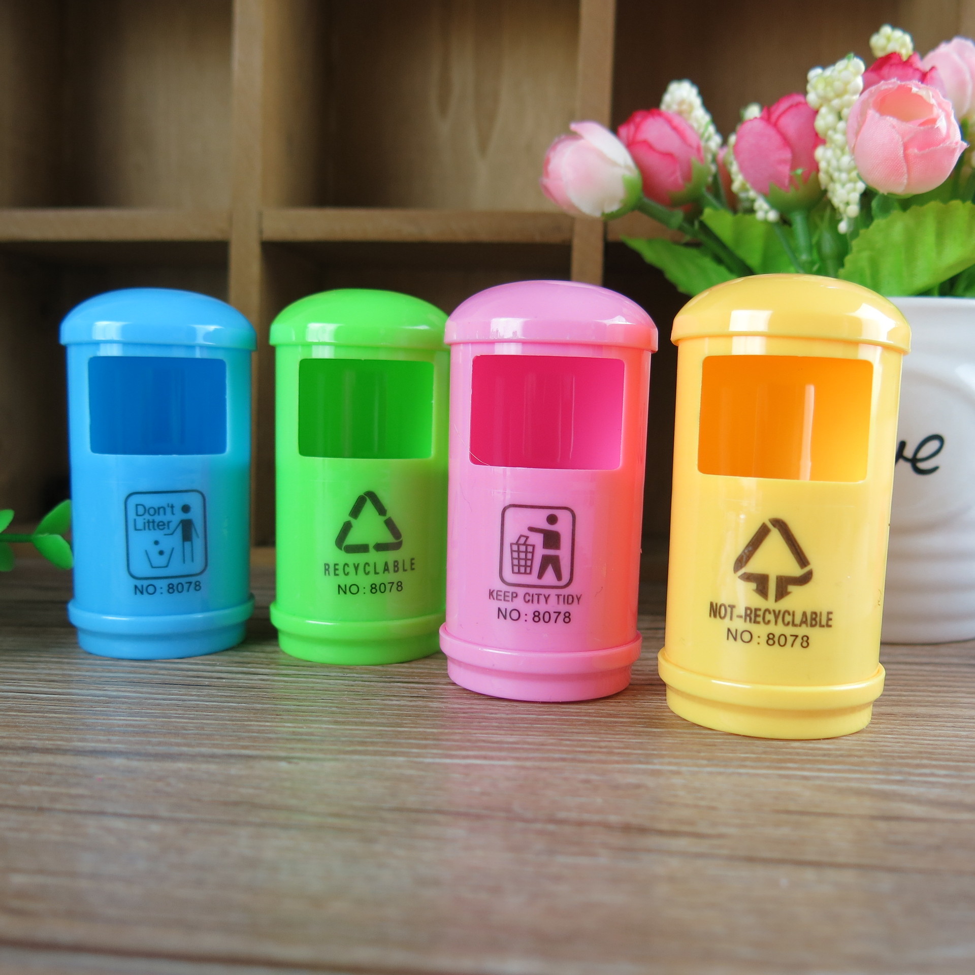 Fulejia 8078 New creative pencil sharpener, double-hole pencil sharpener, pencil sharpener, and student supplies wholesale