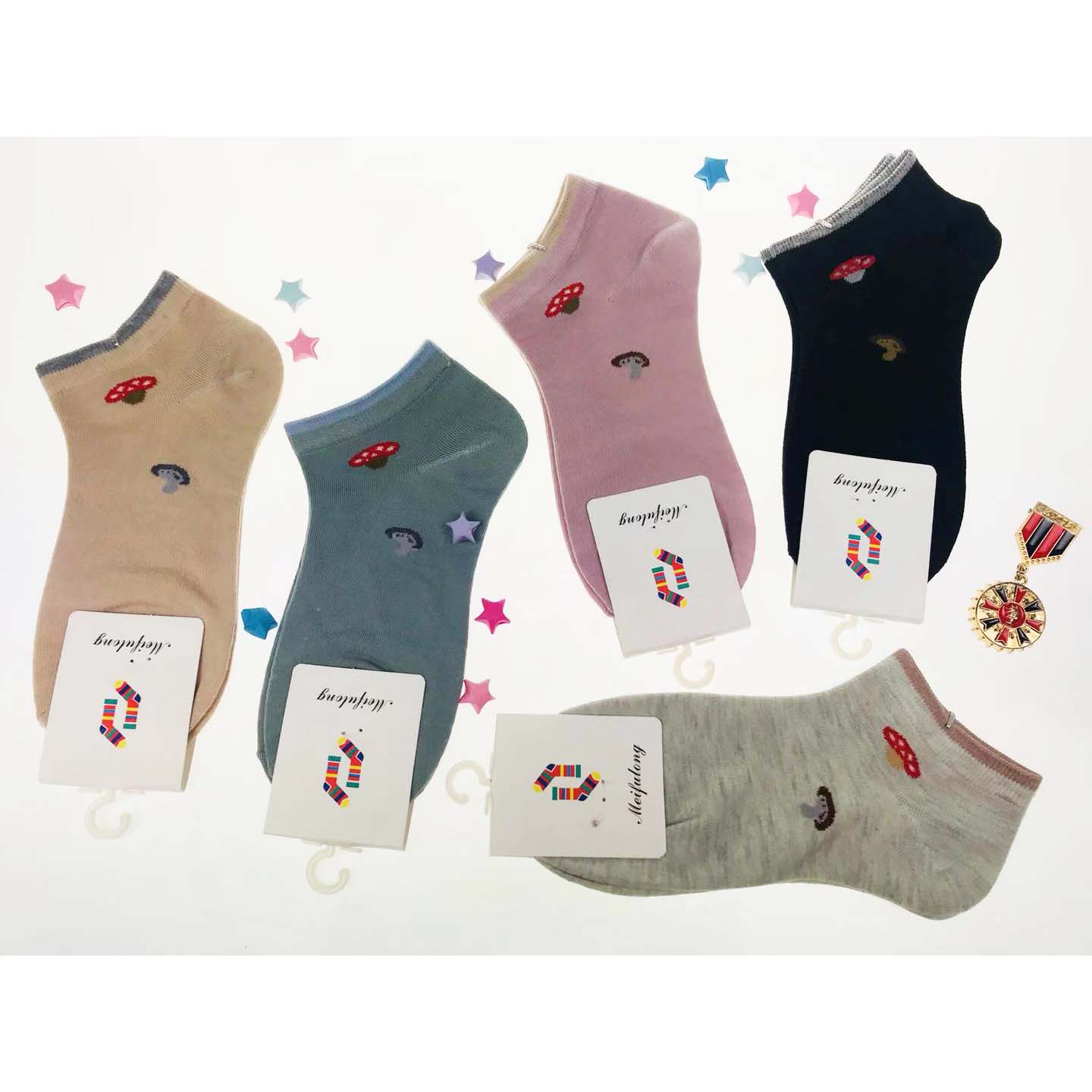 Ladies' boat socks pure cotton animal spring cotton socks socks thumbnail