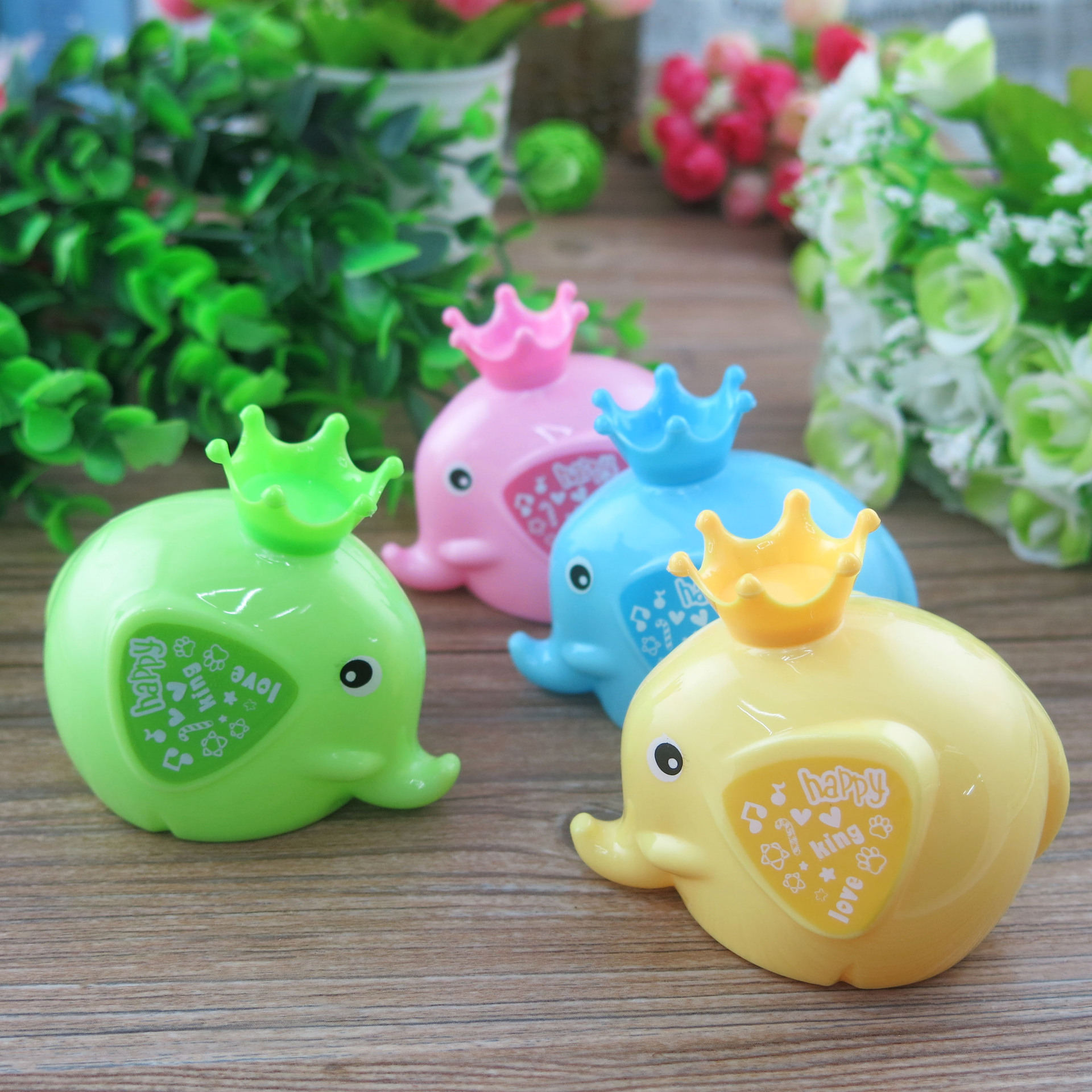 Fulejia Creative and Cute mini Elephant Pencil sharpener, double-hole pencil sharpener, direct sales and wholesale from student stationery manufacturer