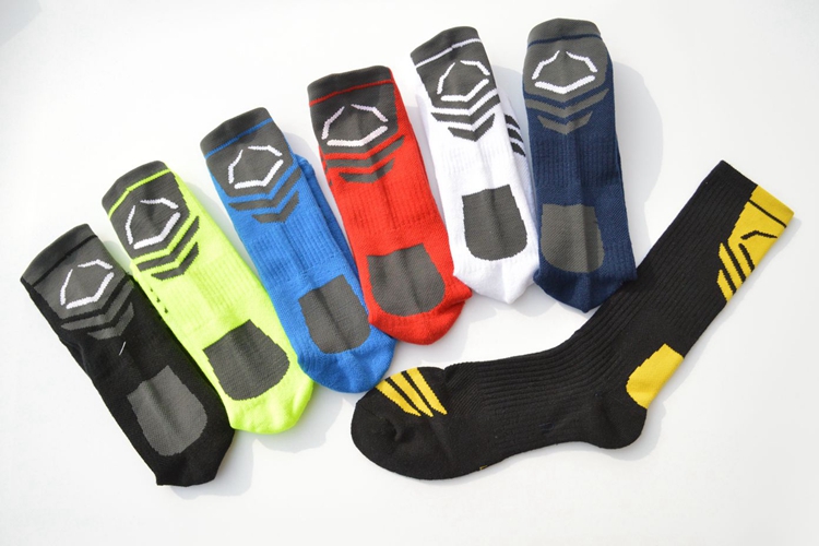 新款足球袜长筒袜男款防滑毛巾底过膝篮球运动袜子脚底加厚神袜图