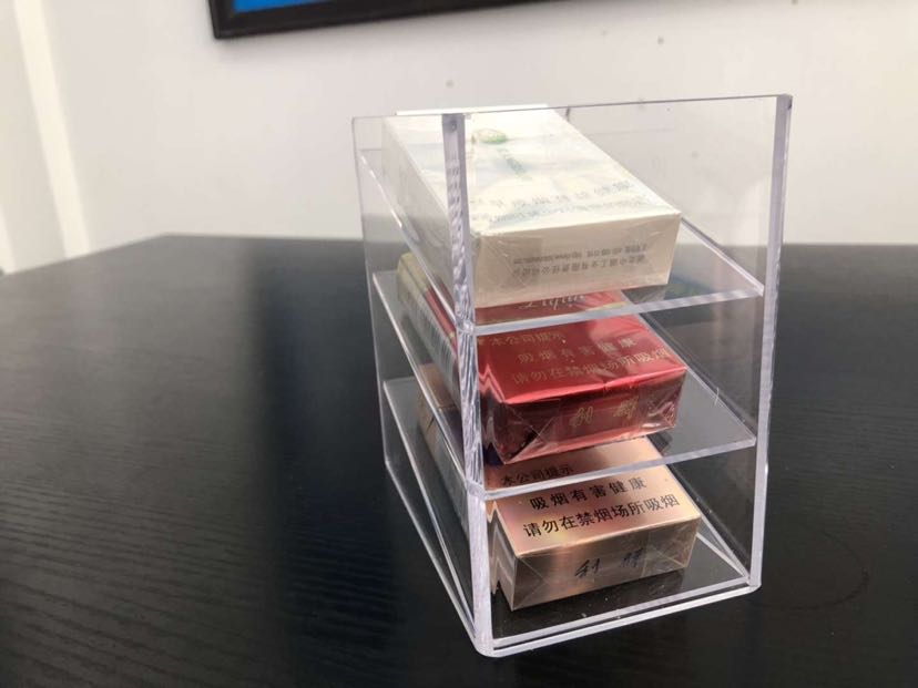 三层亚克力多功能架手细节图