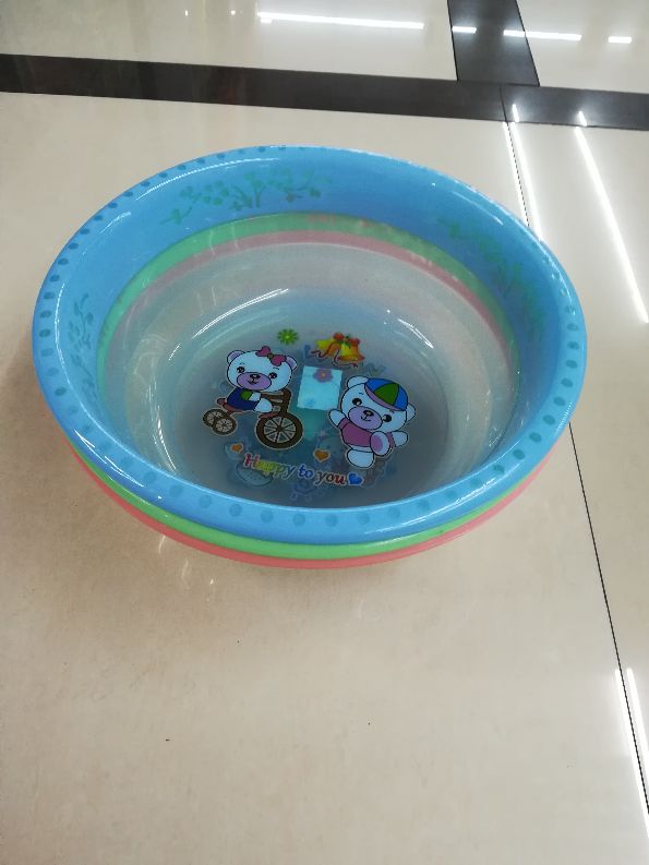 Yc一923盆，双色透明盆直径32㎝，高12㎝