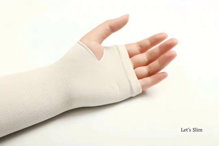 New Summer Outdoor Ice Silk Driving And Riding Sunscreen Male Sleeve Gloves Female Arm Set Cool Sense Long Half Finger Gloves Application Scenario
