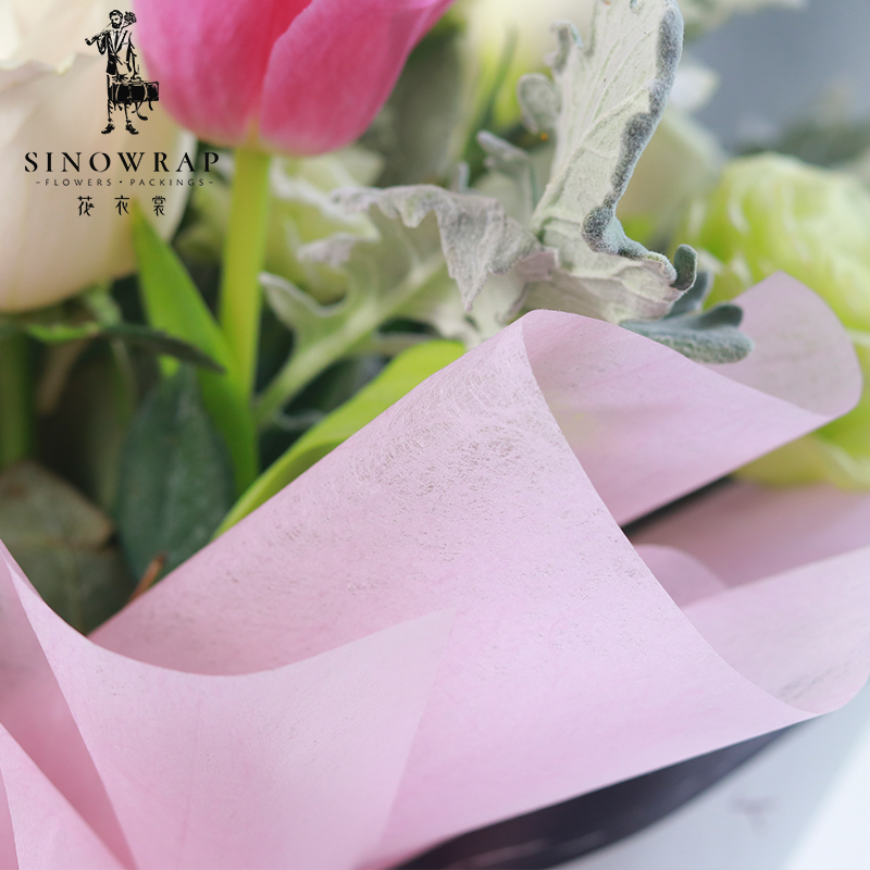 鲜花包装实物图