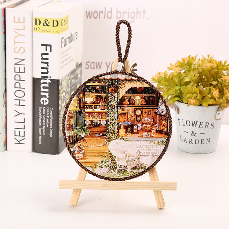 现代装饰画实物图