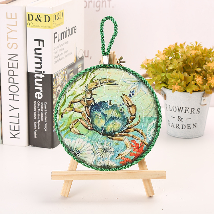 【LOVELY HOME】【 Chi Jia 】 Ceramic Pot pad Ceramic Hanging Plate Heat transfer heat Insulation Pad Home Decoration Hanging Plate Ceramic Pot pad Application Scenario