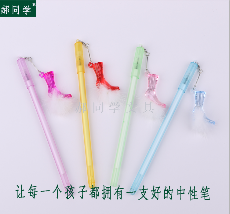 厂家直销2019郝同学文具时尚创意高跟鞋创意中性笔产品图