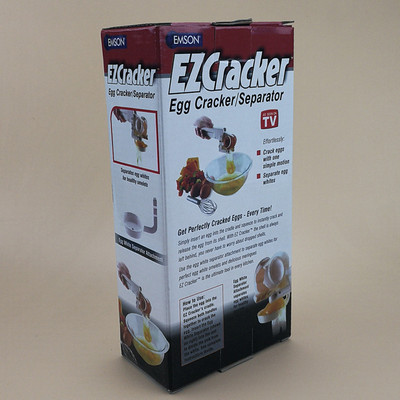 创意厨房小工具EZCRACKER 夹蛋器 手动打蛋器切蛋器 碎蛋器产品图