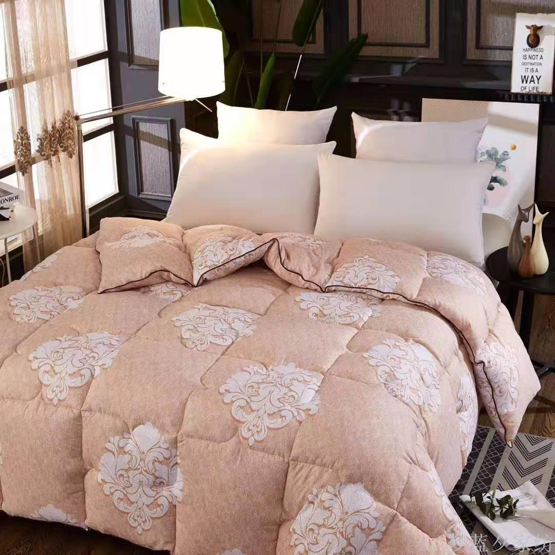 New Arctic warm down fabric filled with first-grade feather silk cotton filling thick and warm winter quilt series details Picture