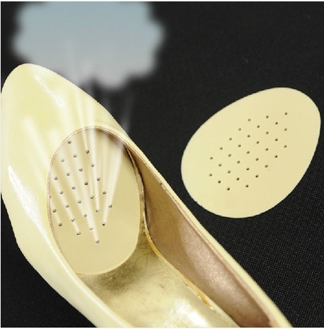 Factory direct sales of breathable, thickened, super soft front foot pads, silicone front foot pads for high heels, and wear-resistant half foot pads