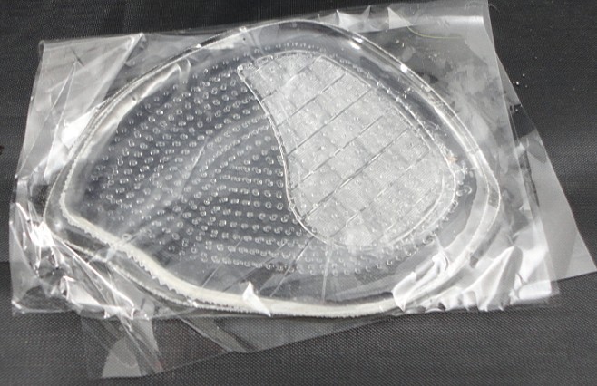 Transparent silicone forefoot pad, breathable, super soft, pain-proof high heel half-size pad, anti-slip front foot pad details Picture