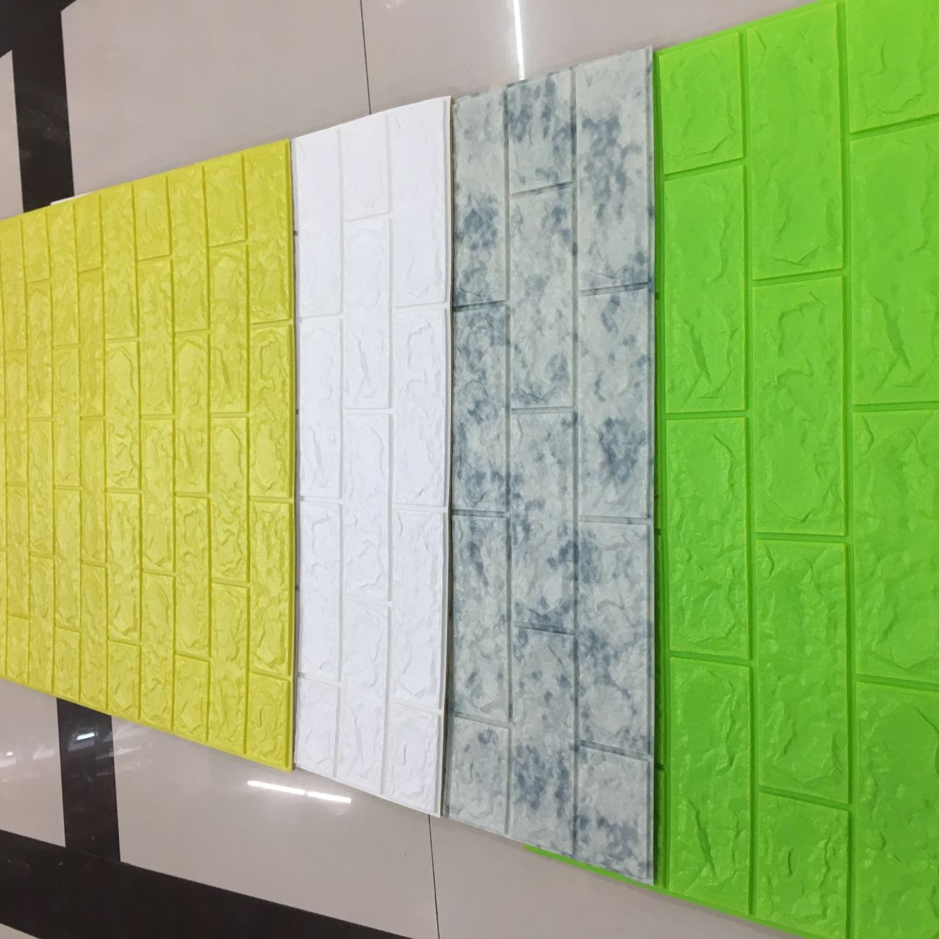 6mm thick 3D wall stickers, children's anti-collision stickers, wallpaper stickers, plain wall stickers, EVA pads, foam pads Specification drawing