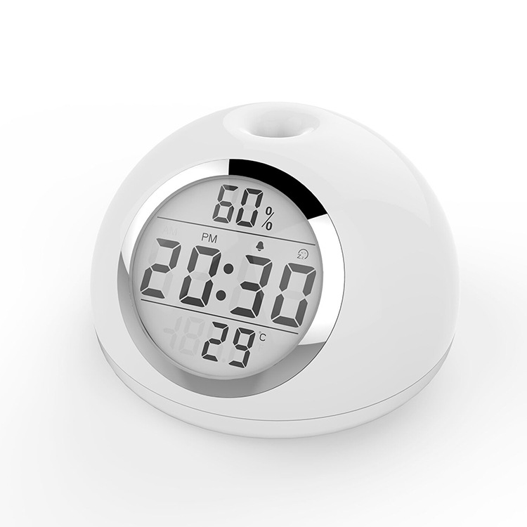 2018 new gesture-sensing wake-up light strip temperature, humidity and time details Picture
