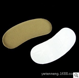 Wholesale non-woven fabric thickened heel pads to prevent foot friction, size change, half-size sponge back stickers from the manufacturer Specification image