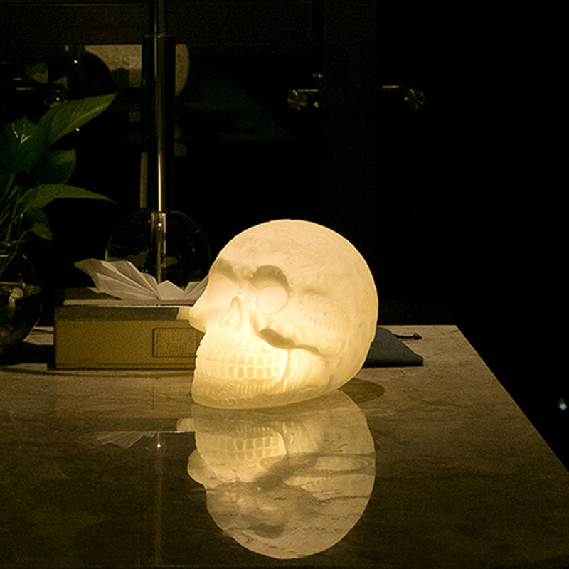 Creative products 3D Halloween skull decorative lamp LED
