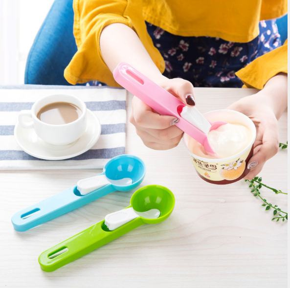 塑料冰激凌挖勺 雪糕冰淇淋挖球 水果挖球勺拼盘工具