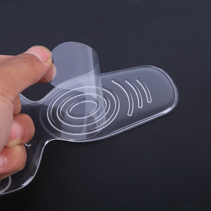 The silicone two-in-one is thickened to prevent chafing and falling off. The heel of the silicone high heels is half a size for foot protection Specification image