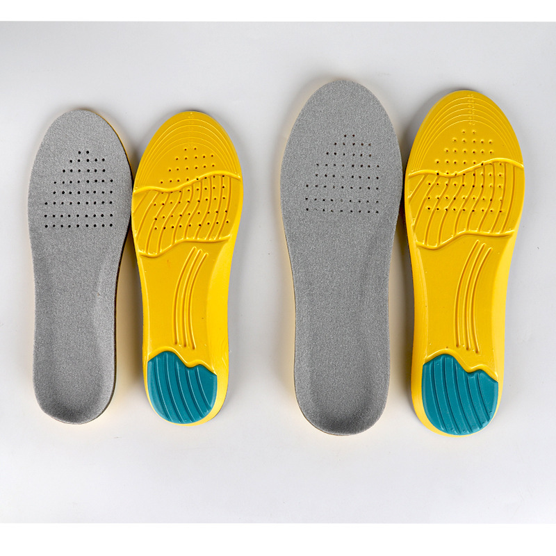 Wholesale of breathable, thickened, sweat-absorbing sponge insoles for basketball, football, running and military training Specification image