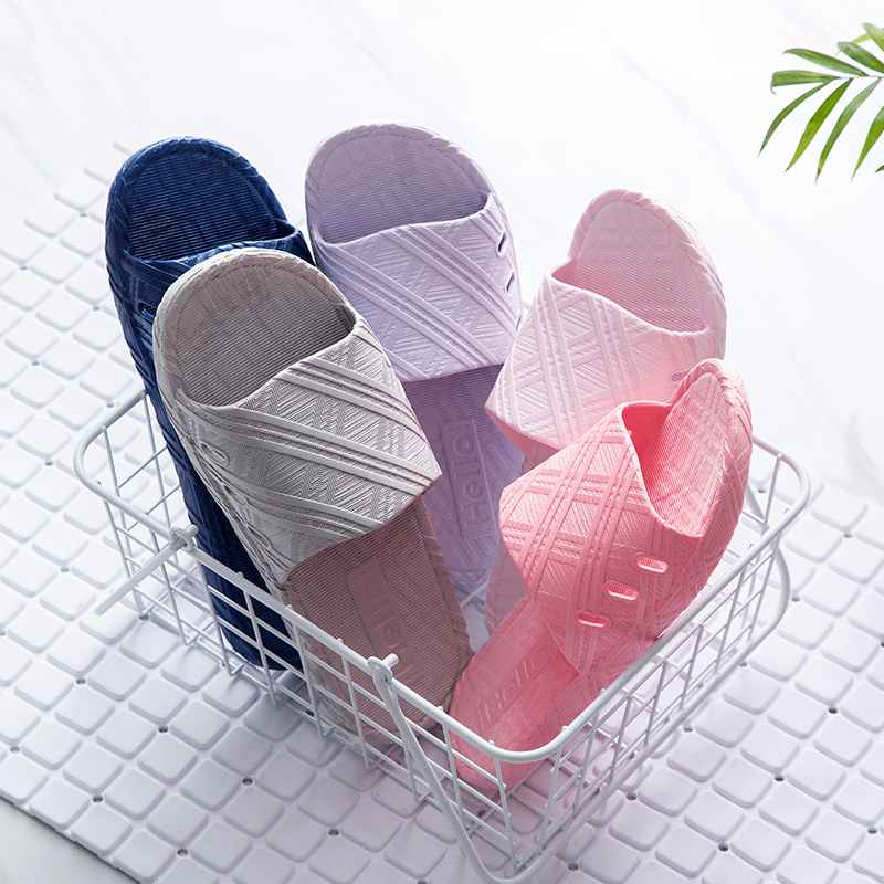 布艺拖鞋实物图