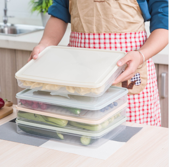 冰箱收纳盒实物图