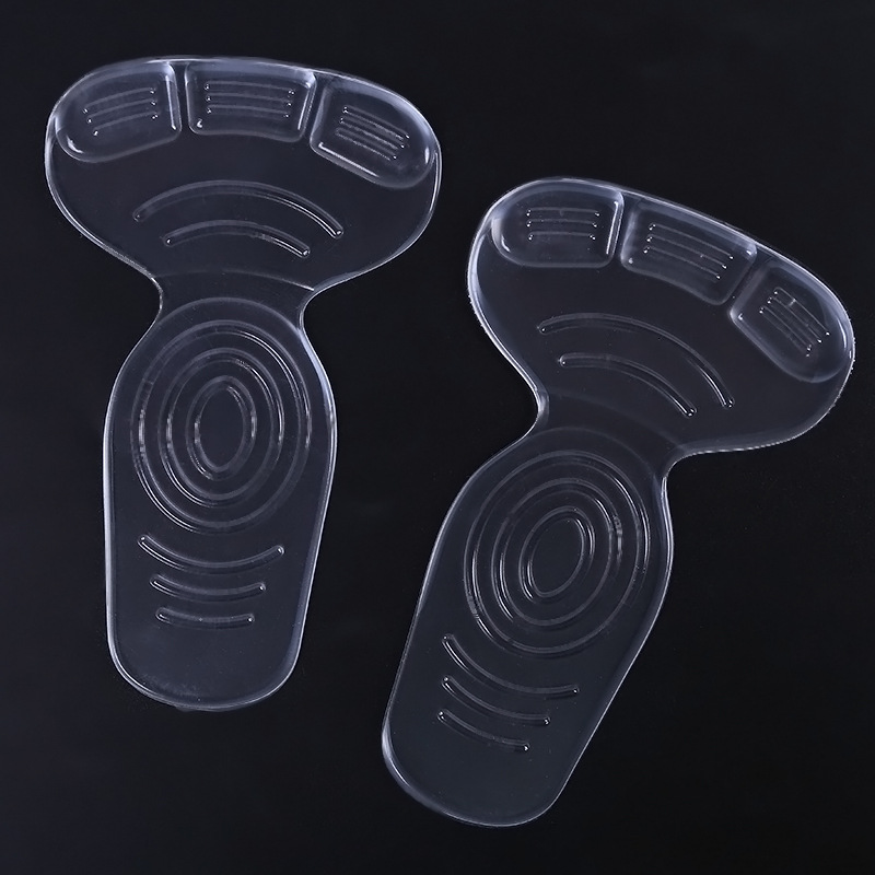 The silicone two-in-one is thickened to prevent chafing and falling off. The heel of the silicone high heels is half a size for foot protection