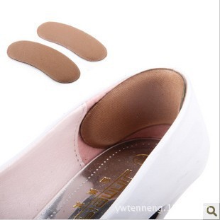 Wholesale non-woven fabric thickened heel pads to prevent foot friction, size change, half-size sponge back stickers from the manufacturer details Picture