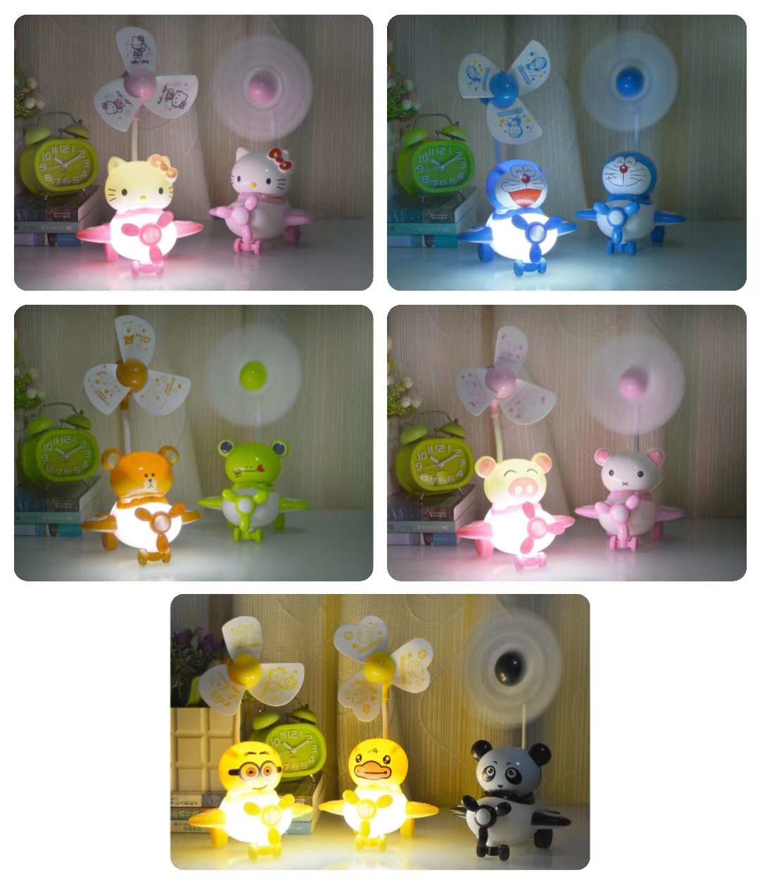 USB风扇、迷你风扇实物图