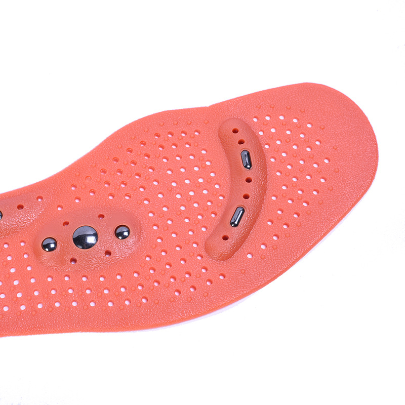 硅胶磁疗鞋垫8颗粒磁石保健按摩磁性鞋垫男女款除臭鞋垫自由修剪细节图