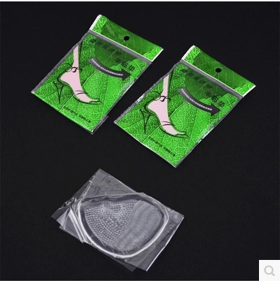 Transparent silicone forefoot pad, breathable, super soft, pain-proof high heel half-size pad, anti-slip front foot pad