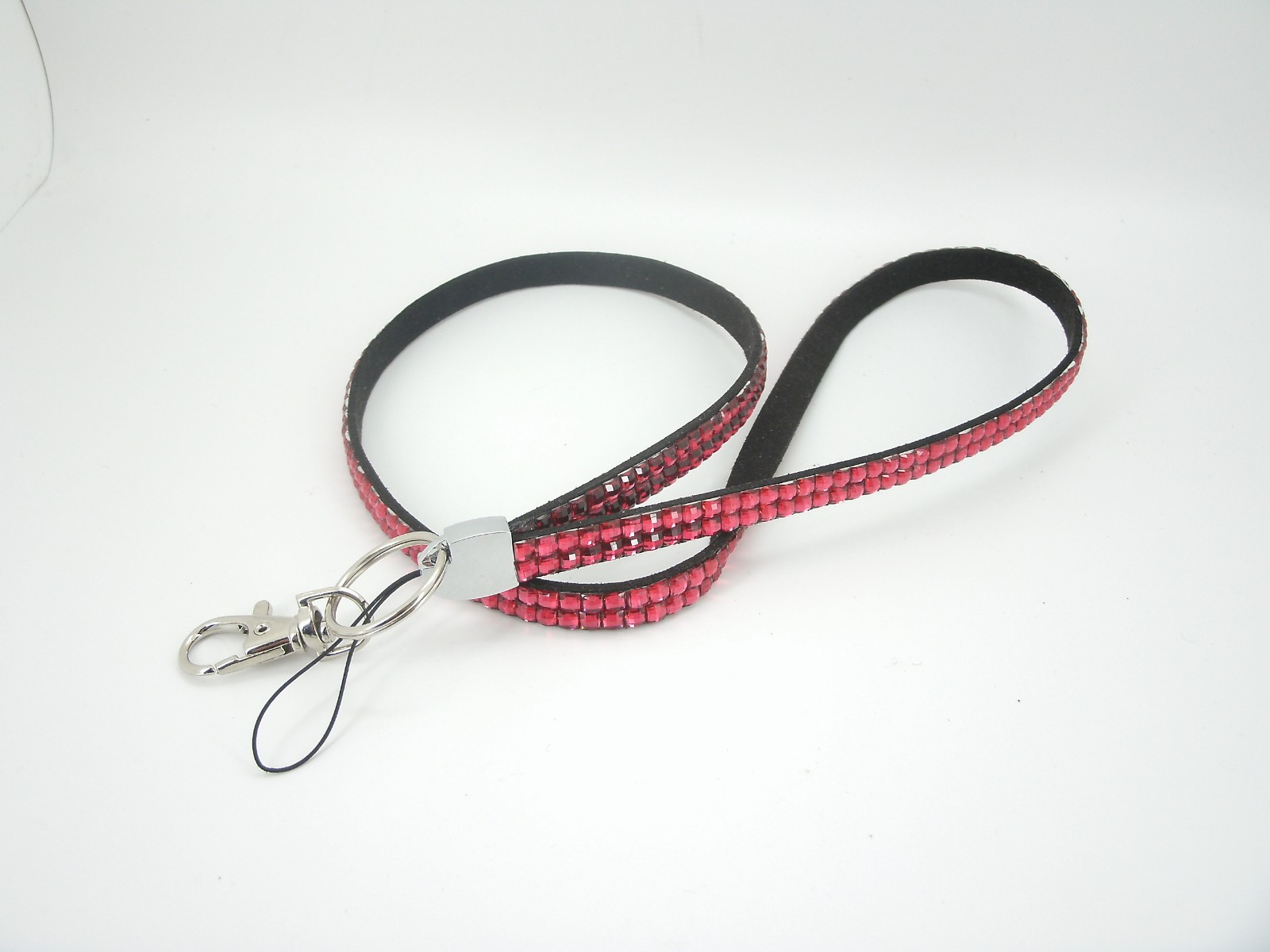 Yiwu Manufacturers Exquisite With Diamond Lanyard Stick Diamond Mobile Phone Rope Diamond Lanyard Item Picture