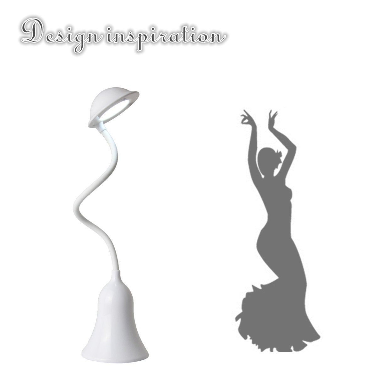 Cap no glare no stuttering no radiation nightstand dimming feeding reading LED desk lamp