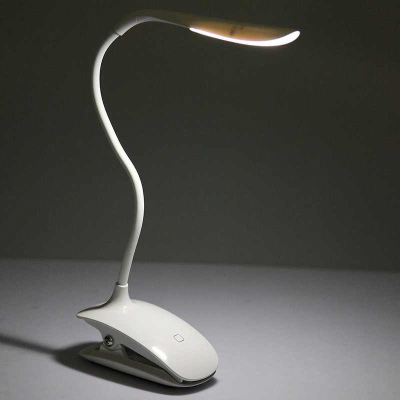 LED rechargeable clip-on lamp wireless eye protection lamp