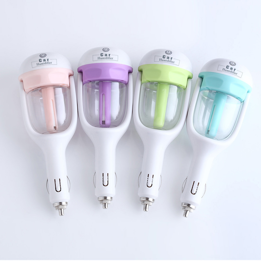 Car humidification aromatherapy mini atomizing humidifier for cars