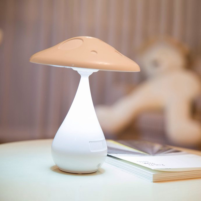 The world's first mushroom air purifier anion air purifier desk lamp full figure