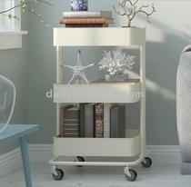 Korean Skin Management three-layer trolley hairdressing tattoo cupping rack Beauty salon trolley nail tool cart