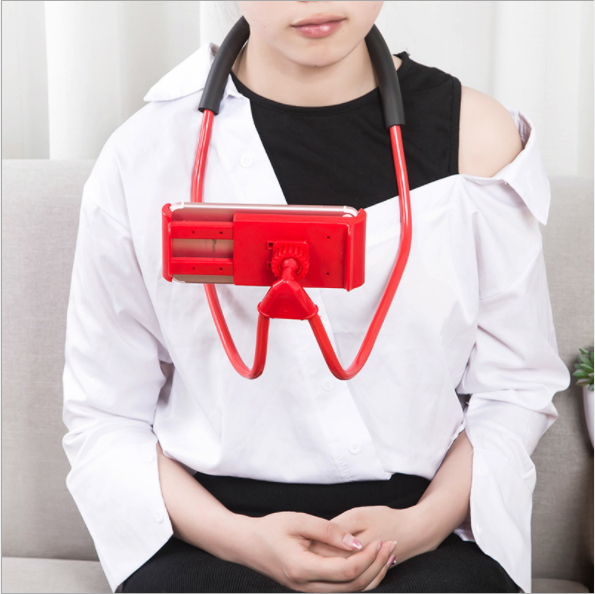 Creative neck-hanging lazy phone stand, bedside desk phone stand, multi-functional universal stand Specification image
