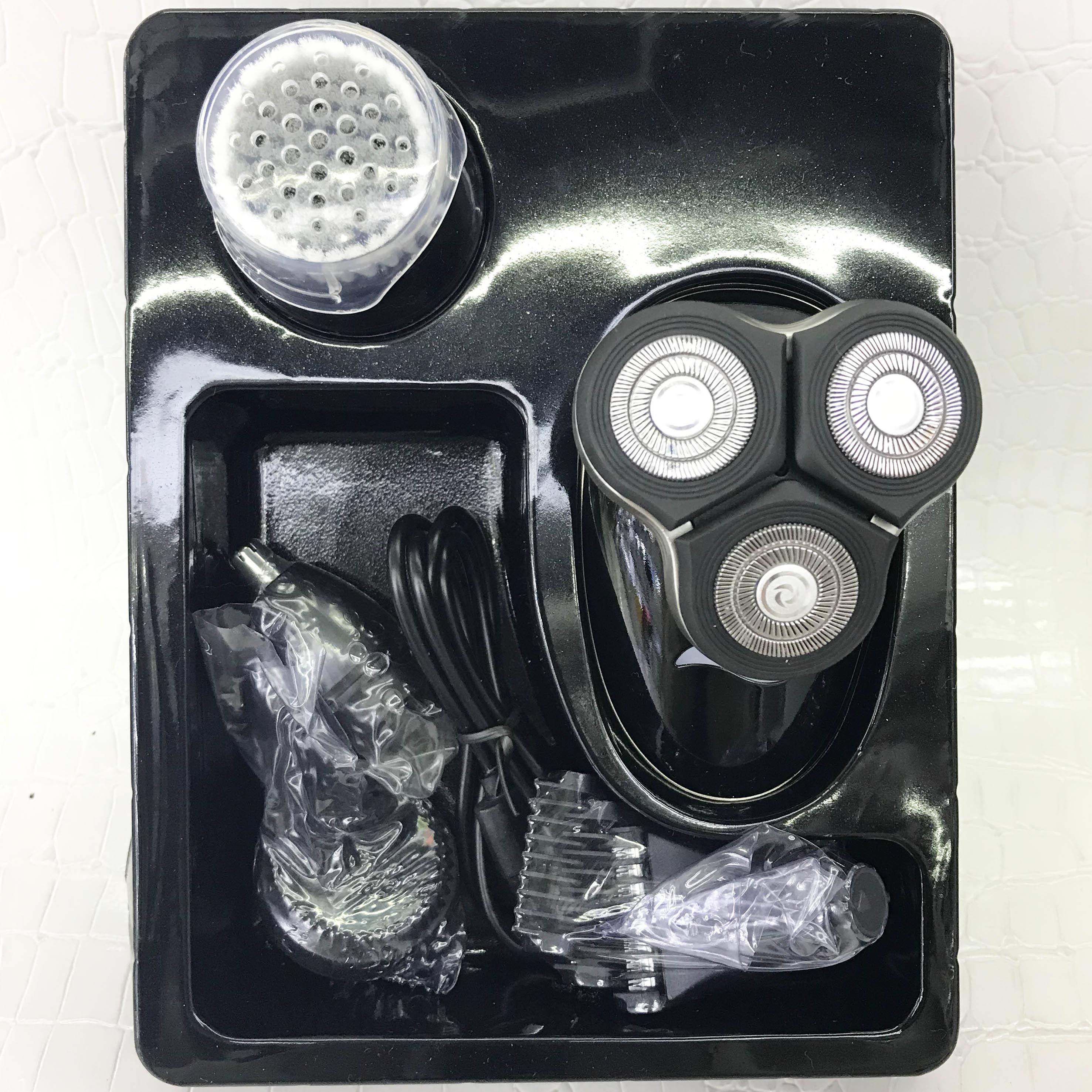 New multi-functional men's shaver, five-in-one waterproof rechargeable electric hair clipper and razor Specification image