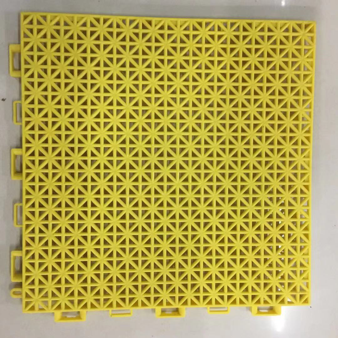 25*25cm soft millet suspended splicing mat, anti-slip waterproof floor mat, anti-slip foot mat, soft millet floor mat Application Scenario