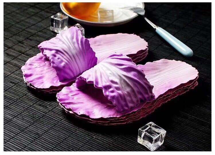 Wholesale of new creative home bath casual Chinese cabbage flip-flops Specification image