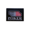 pvc塑料防水扑克新料塑料盒黑色poker大字德州扑克大角码扑克牌图